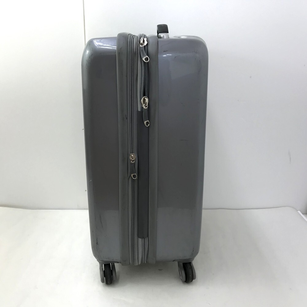 [ including in a package un- possible ][140] secondhand goods Zero Halliburton ZERO HALLIBURTON suitcase Carry case silver 4. attrition scratch * dirt have 