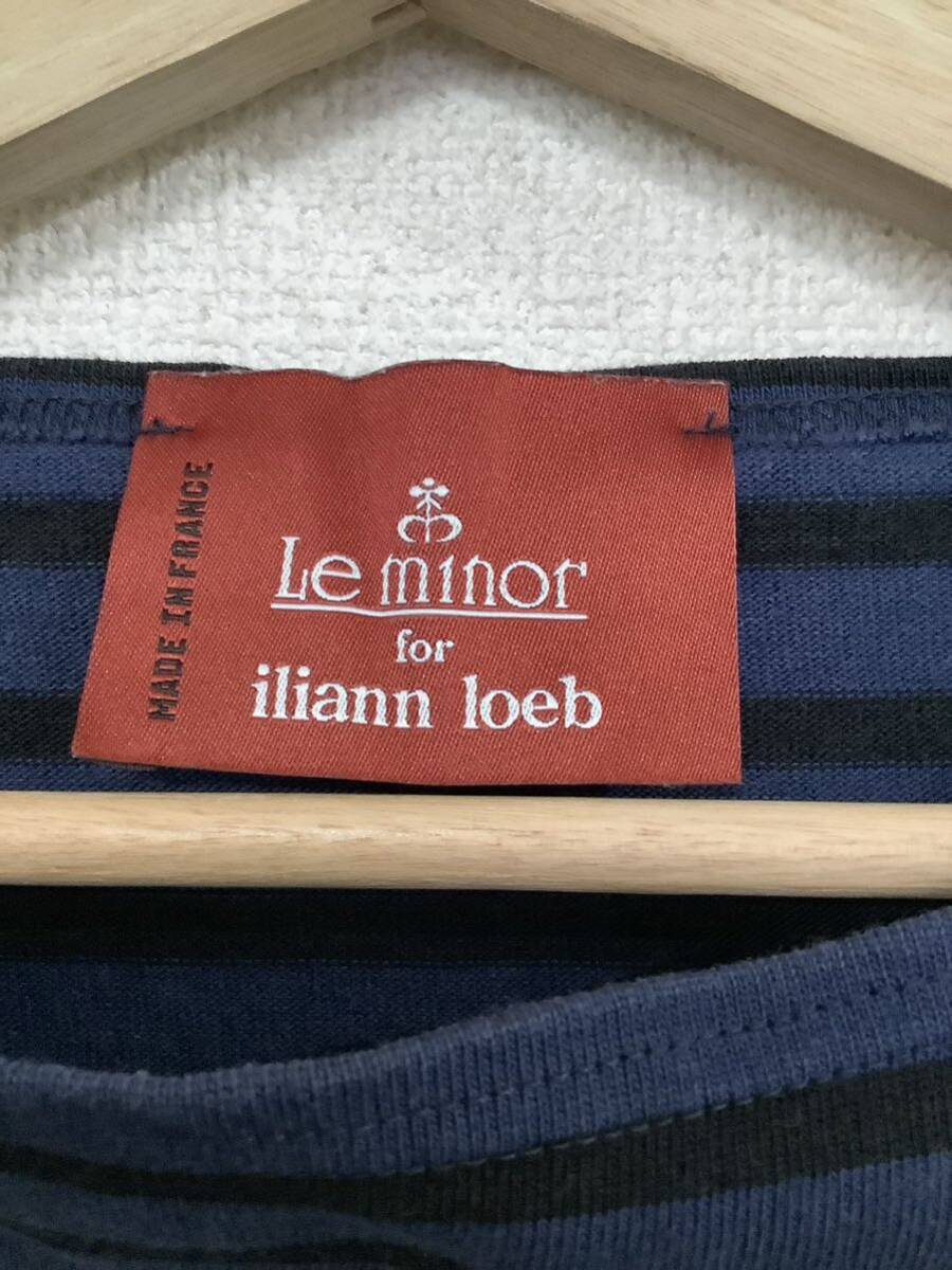 Leminor for iliann loeb Le Minor border pattern 7 minute height cut and sewn cotton lady's select old clothes 