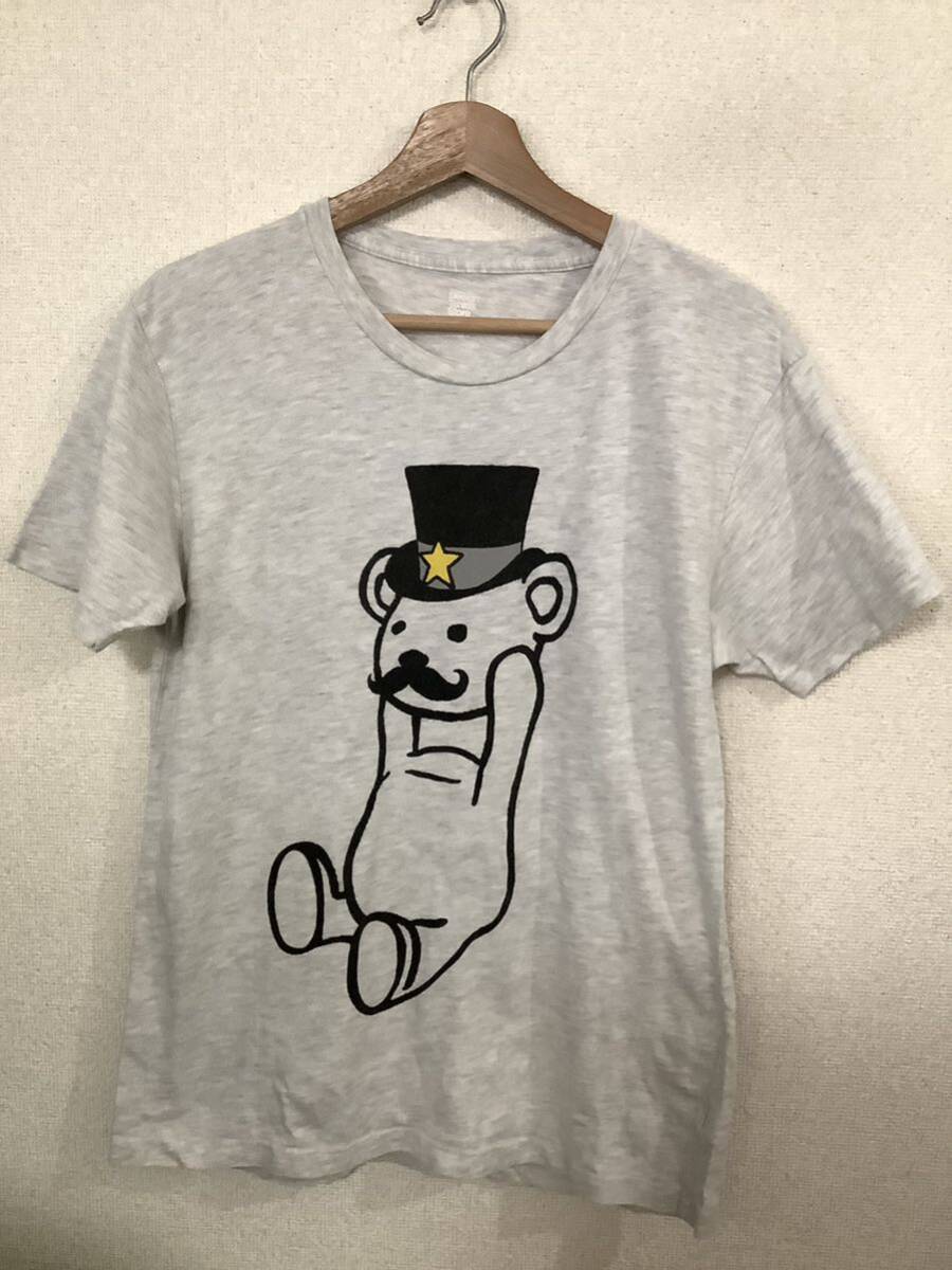 design Tshirts Store graniph グラニフ　キャラクタープリント　半袖Tシャツ　グレー　セレクト　メンズ　M_画像1