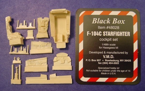 Black Box 48028 1/48 F-104Cスターファイター コックピットセット ハセガワ用 Parts-003_画像5