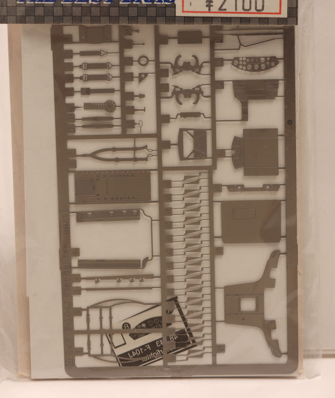 エデュアルド48343 1/48 F-104Jスターファイター ハセガワ用 Parts-001_画像2