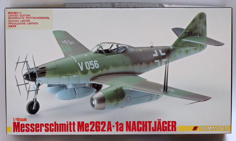 トライマスター1/48 Me262A-1a ナハトイェーガー A-016_画像1