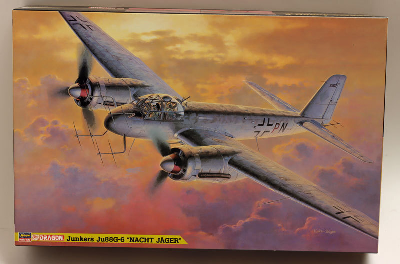 ハセガワドラゴン1/48 Ju88G-6cナハトイェーガー通常品 A-013_画像1