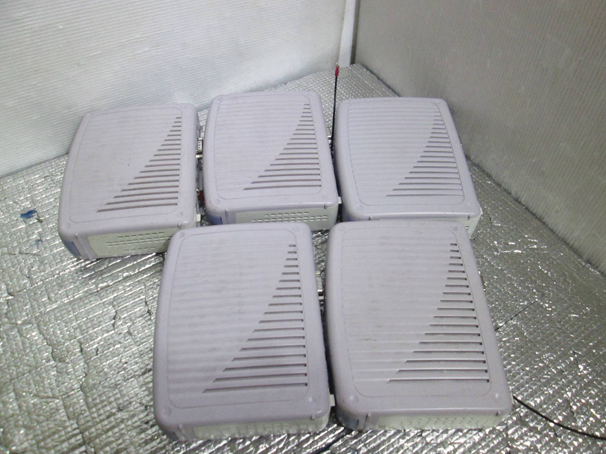 *NTT East Japan terminal adaptor ISDN router INS Mate V30Slim AC adaptor attaching 5 pcs. set *