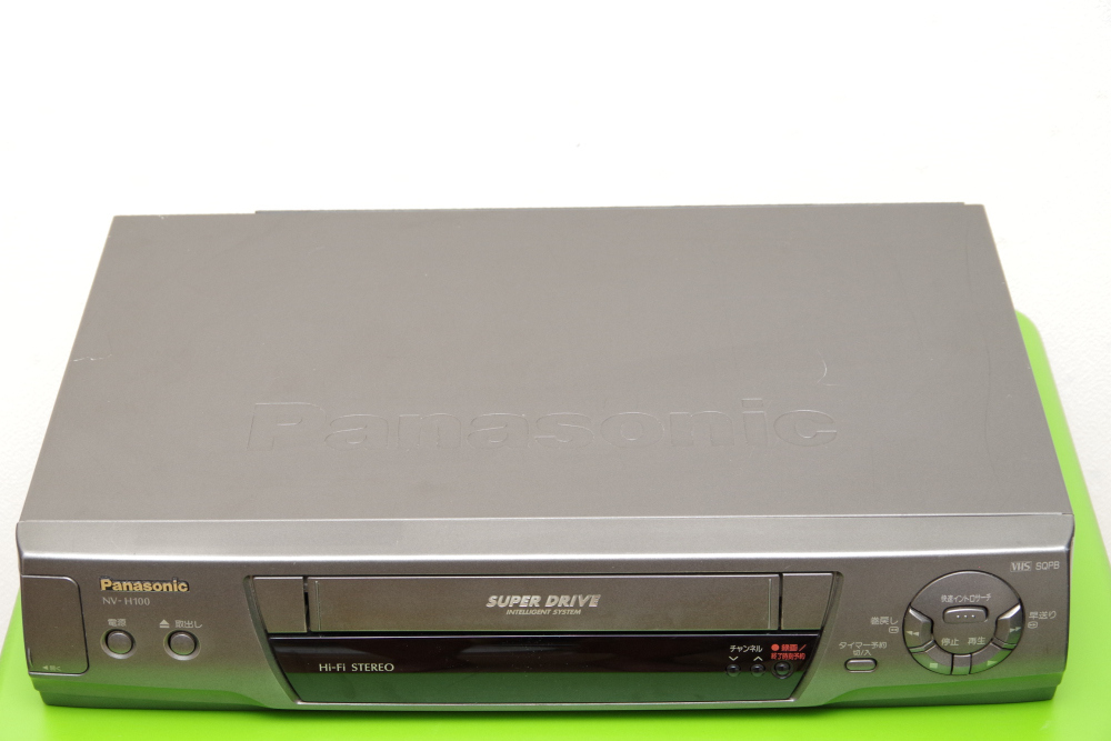 ♪♪Panasonic パナソニック VHS ビデオデッキ NV-H100 動作確認済み♪♪_画像2