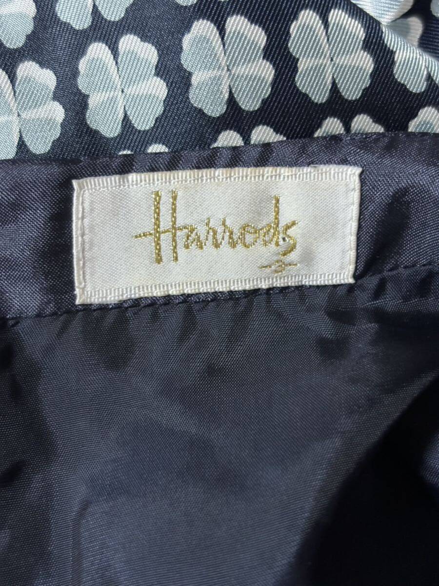 Harrods ハロッズ 小花柄 ロングワンピース 日本製 サイズ3_画像6