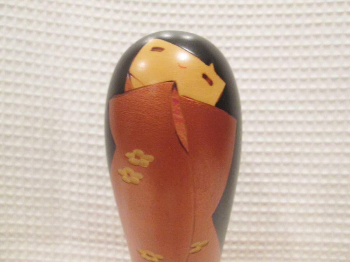 . Saburou kokeshi * высота примерно 20cm * kokeshi произведение kokeshi .. сделано в Японии кукла девочка kokeshi doll