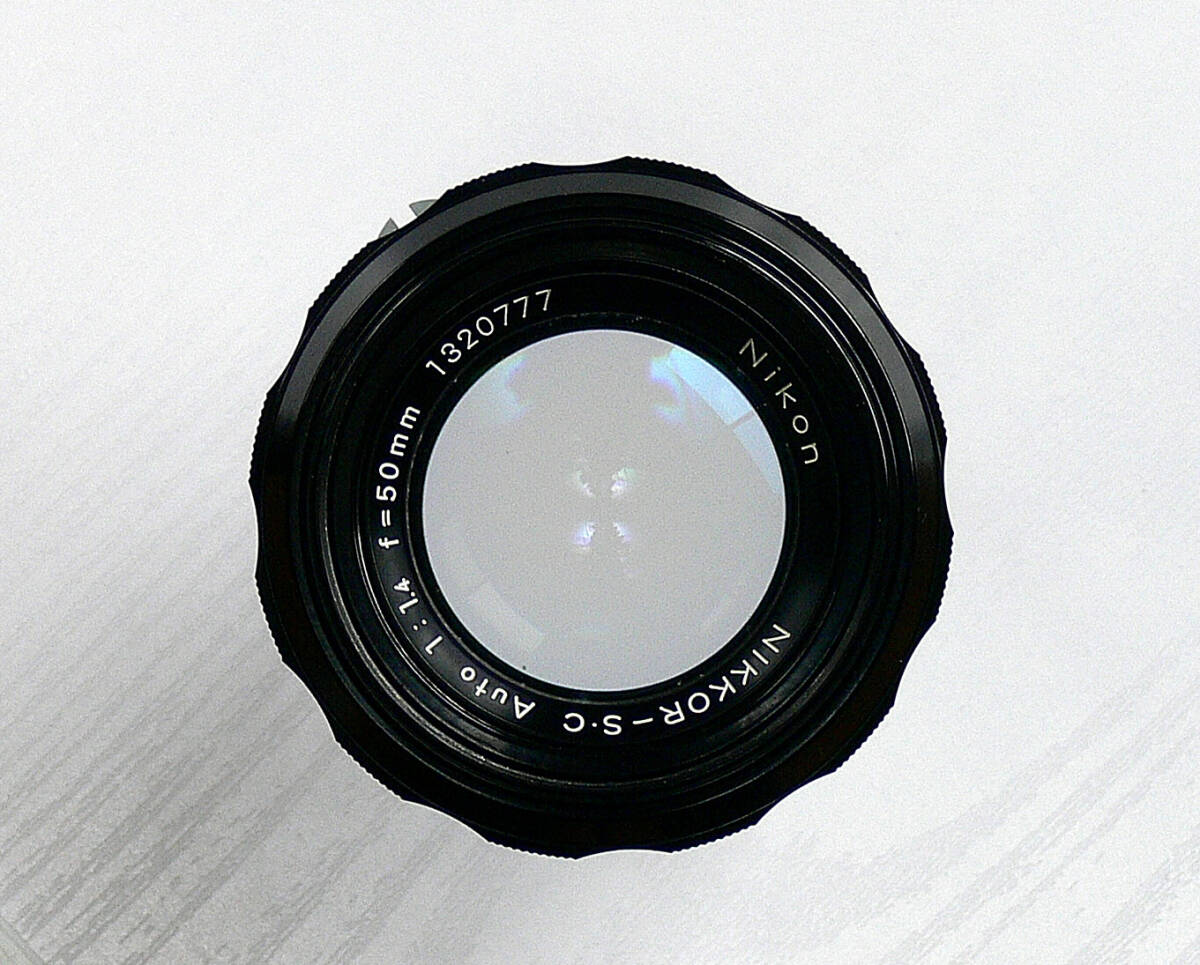 Nikon/ニコン NIKKOR-S・C Auto 50mm F1.4  非Ai 試写画像あり の画像6