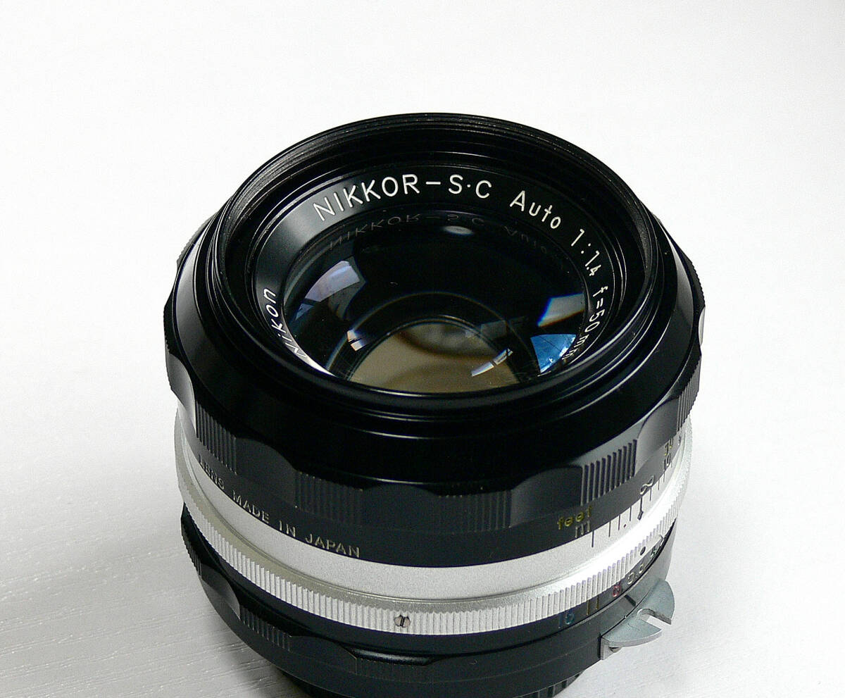 Nikon/ニコン NIKKOR-S・C Auto 50mm F1.4  非Ai 試写画像あり の画像3