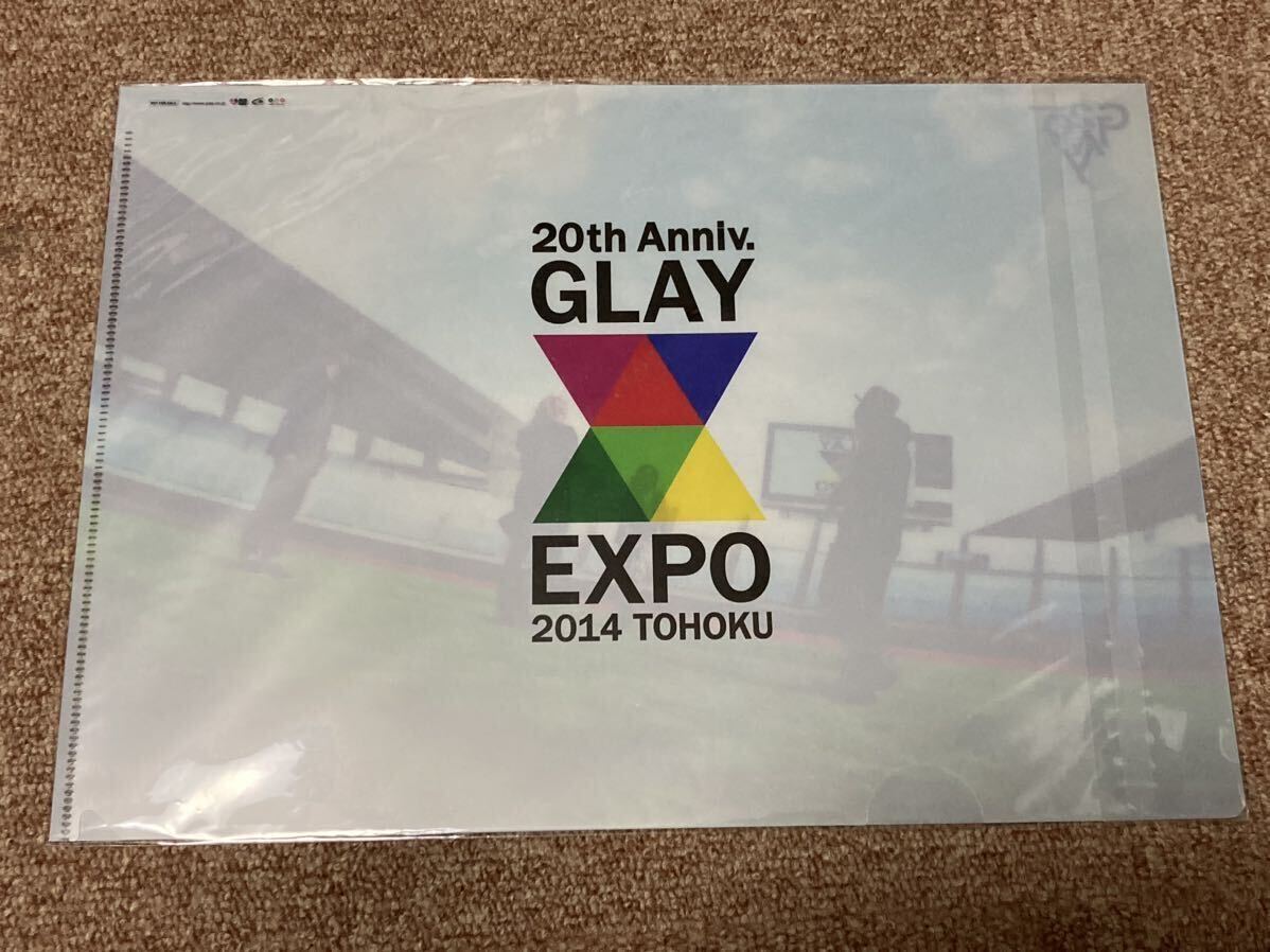 GLAY クリアファイル 3点 GLAY EXPO TAKURO TERU HISASHI JIRO 新品未使用 未開封の画像4