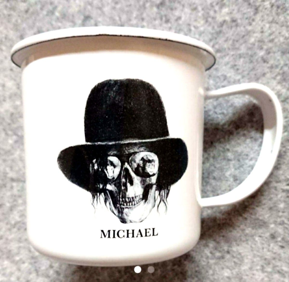 Michael Jacksonの気持ち悪いマグカップ