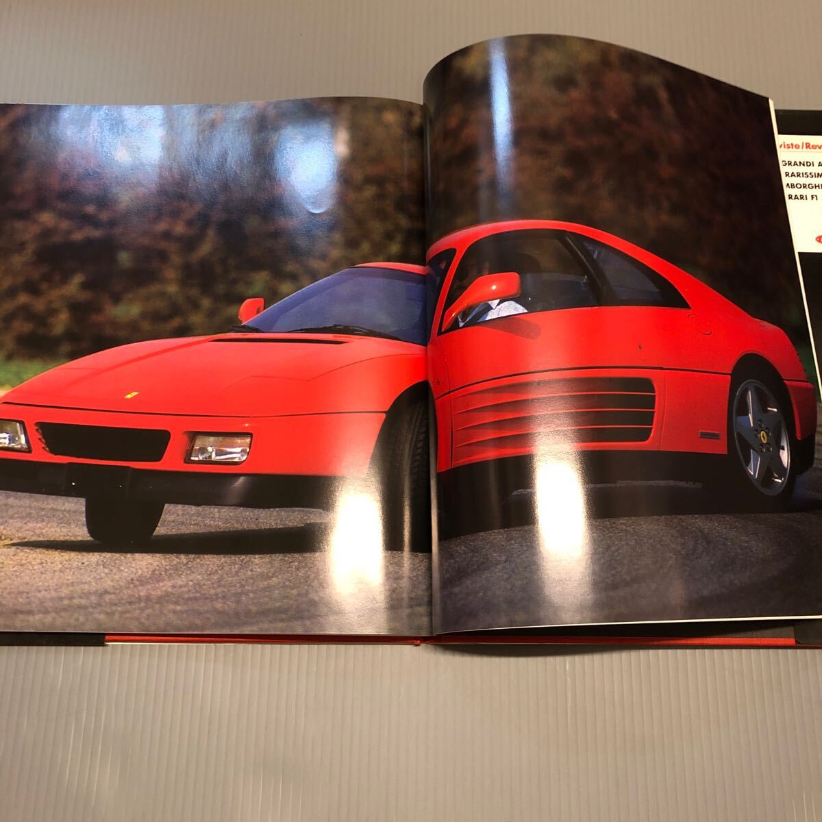 フェラーリ Ferrari 348 ハードカバー専用洋書 イタリアAutomobilia 1989年発行 開発等紹介内容 88頁 程度良好 劇レア！_画像7