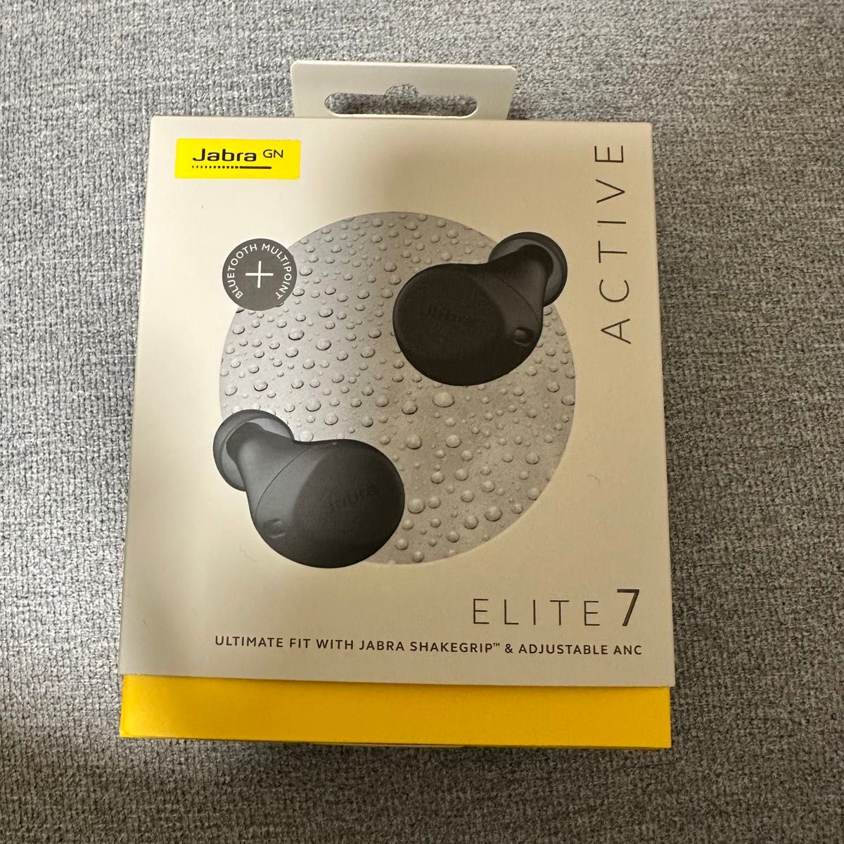 Jabra ワイヤレスイヤホン Elite 7  ACTIVE ブラック