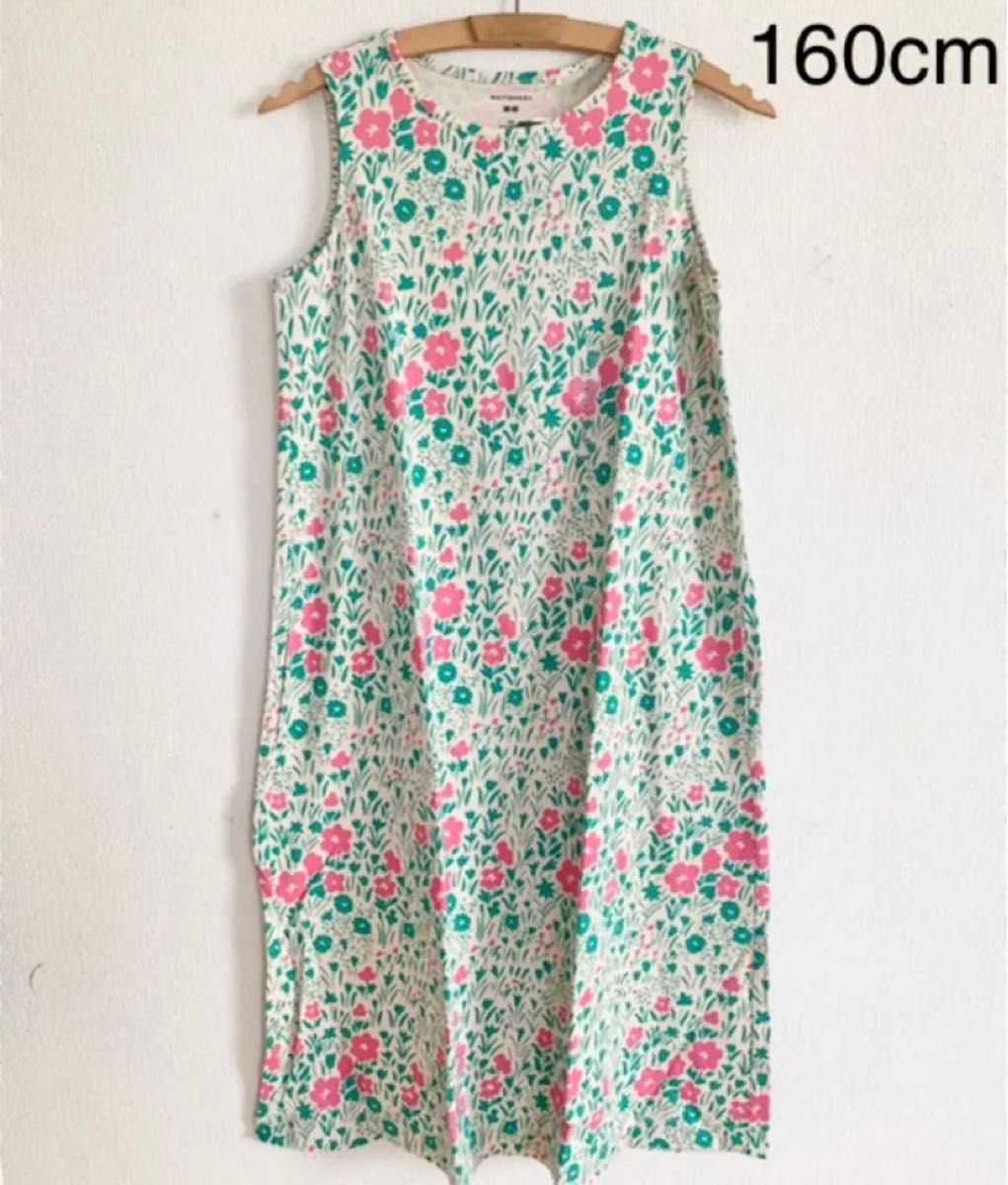 日本未発売 marimekko uniqlo キッズ ノースリーブワンピース 日本未発売 marimekko uniqlo キッズ ノースリーブワンピース