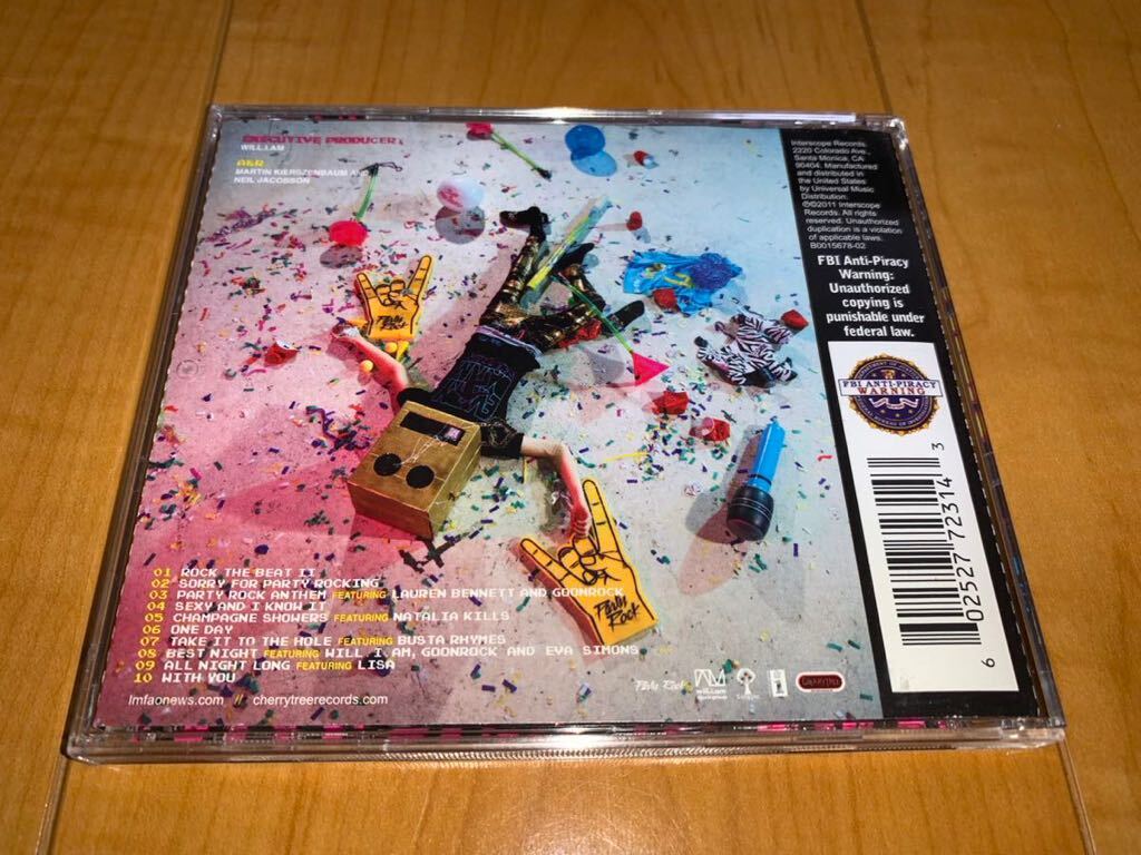 【即決送料込み】LMFAO / Sorry For Party Rocking / ソーリー・フォー・パーティー・ロッキング 輸入盤CD