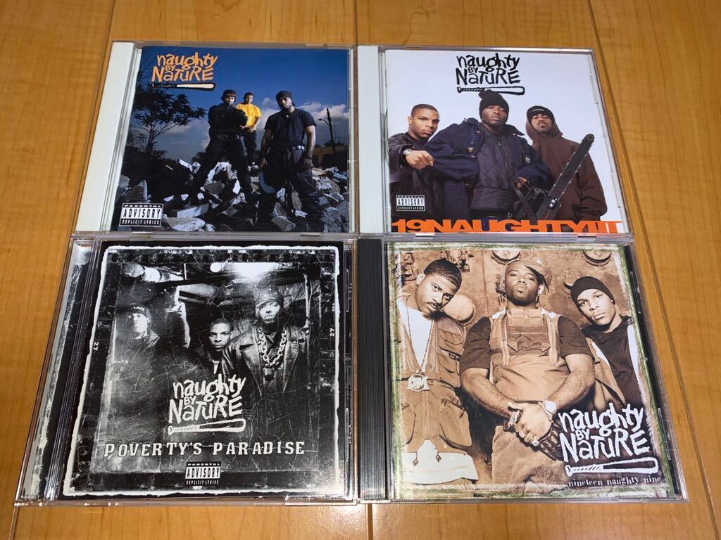 【国内盤CD】Naughty By Nature アルバム4枚セット / ノーティ・バイ・ネイチャー / 19 Naughty Ⅲ / Poverty's Paradise / Nature's Fury_画像1