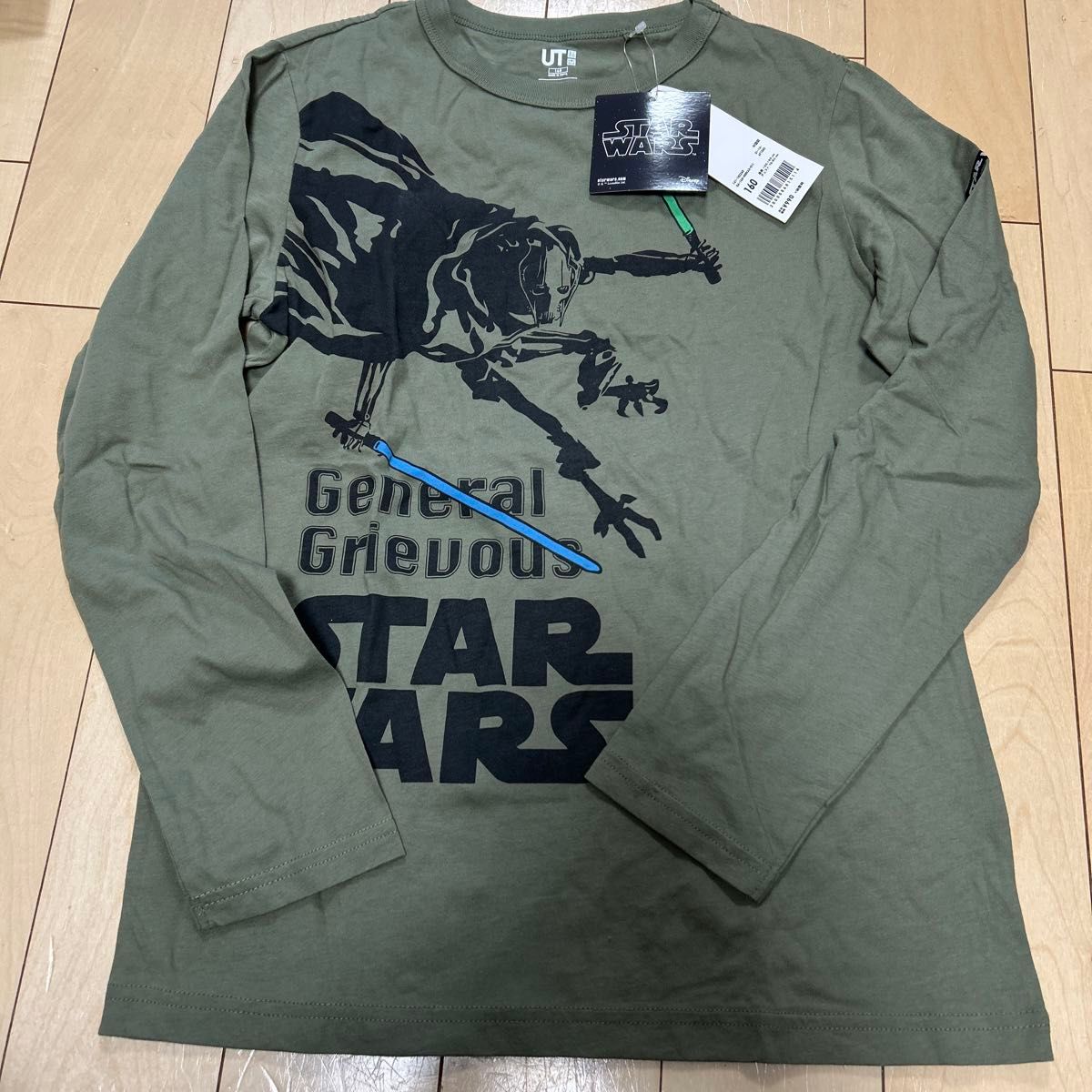 ユニクロ　UNIQLO × スターウォーズ　STARWARS コラボ　長袖 Tシャツ　BOYS 160cm