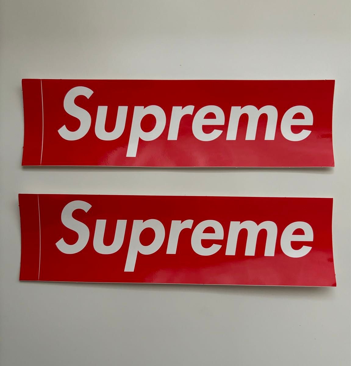 Supreme シュプリーム　ステッカー 2枚  ノベルティ