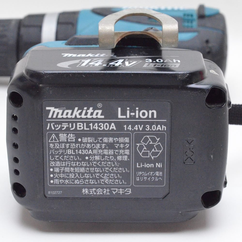 良品 マキタ 充電式振動ドライバドリル HP440D 14.4V 3.0Ah バッテリ・充電器付き makitaの画像6
