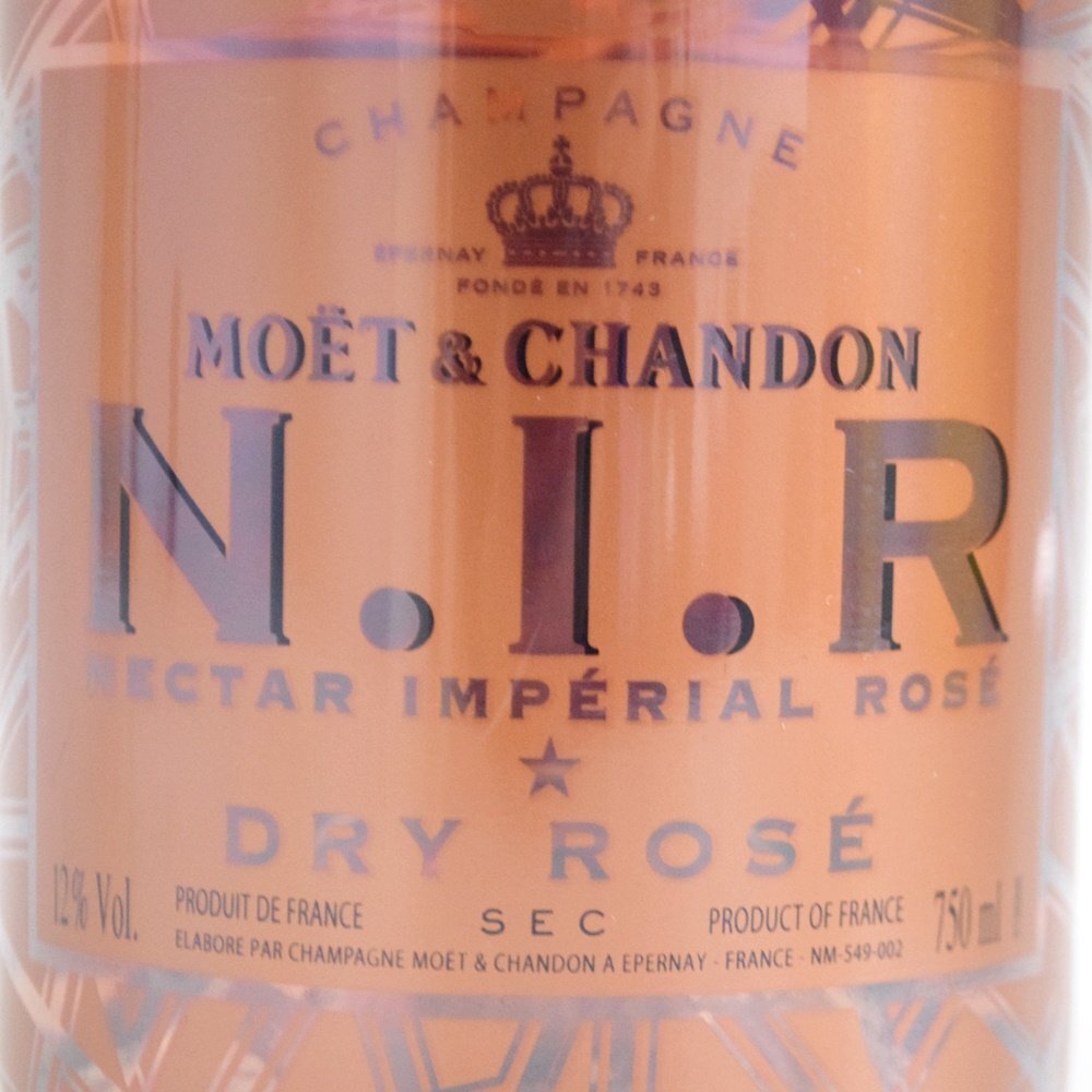 未開栓 モエエシャンドン N.I.R ネクター アンペリアル ドライロゼ 750ml 12％ シャンパン MOET&CHANDON NIR_画像2