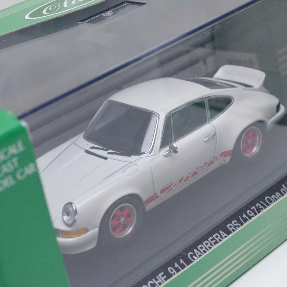 2点セット 未使用 エブロ ポルシェ 911 カレラRS 1973 ホワイト ホンダ シビックRS 1974 オレンジ 1/43 ミニカー PORSCHE CIVIC EBBRO_画像5