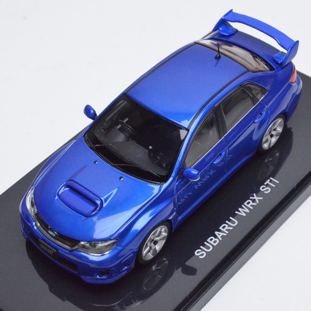 3点セット 未使用保管品 エブロ HOT! スバル インプレッサ WRX STI / A-Line / ホンダ シビック Type-R EURO 1/43 ミニカー EBBRO_画像2