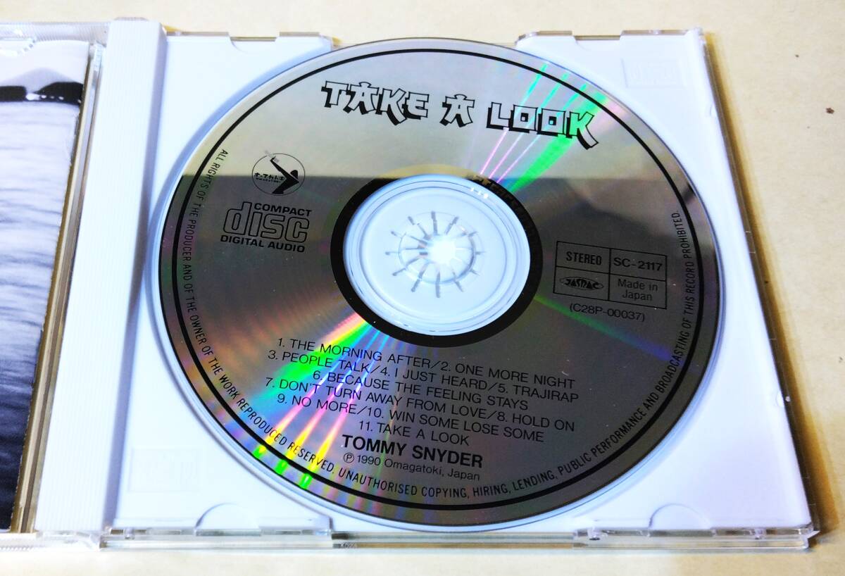 ♪即決/トミー・スナイダー(TOMMY SNYDR)テイク・ア・ルック/1990年・SC-2117_画像6