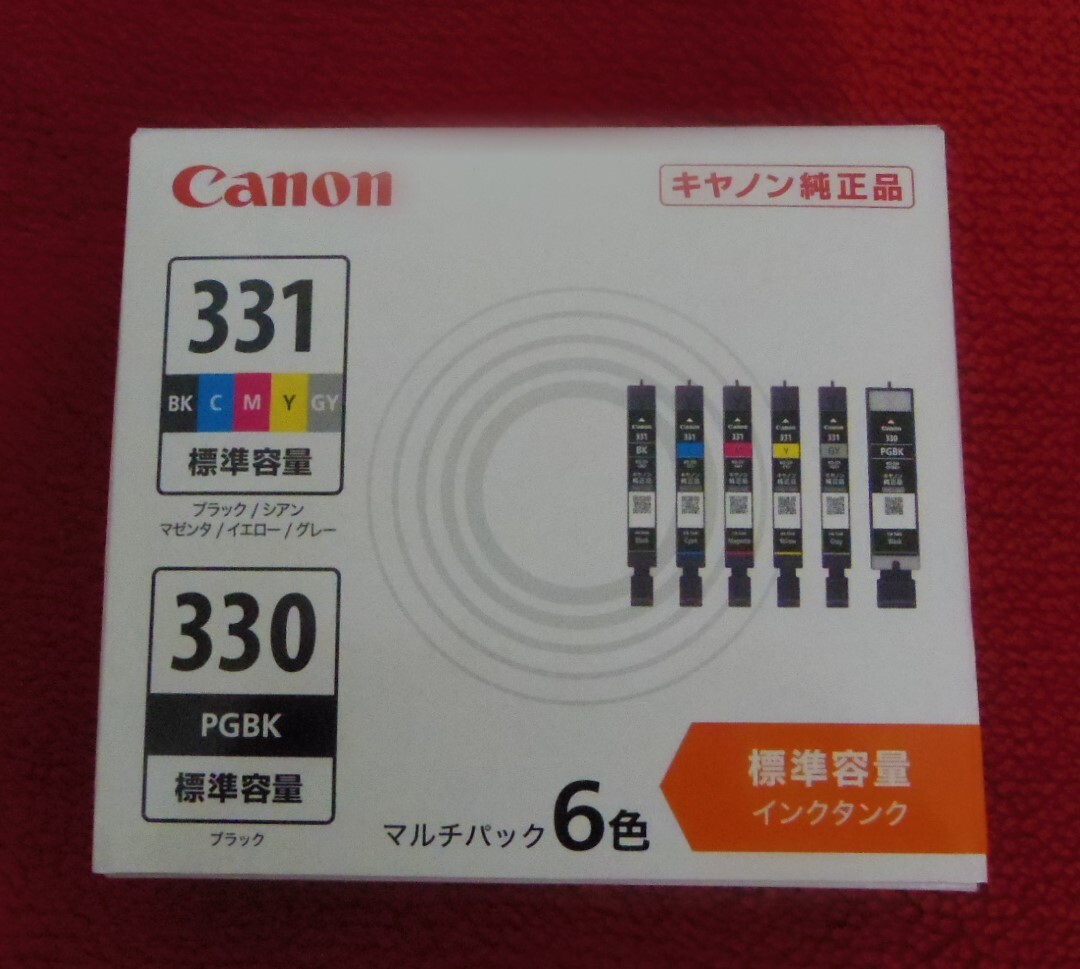 新品・未開☆★☆★キヤノン CANON 純正 インク6色 BCl-331+330/6☆★の画像1