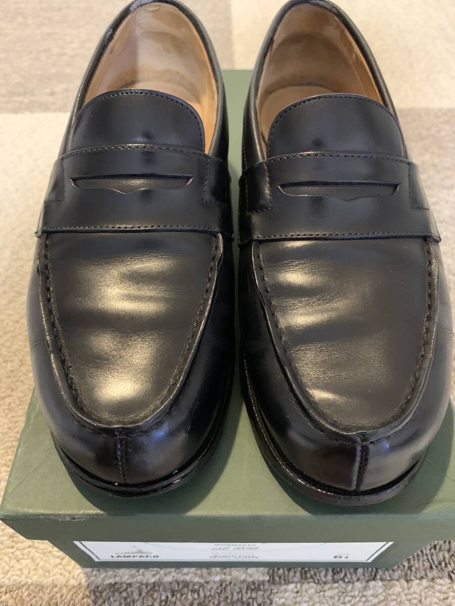 Alfred Sargent Alfred surge .nto coin Loafer black men's UK5.5/23.5cm corresponding 