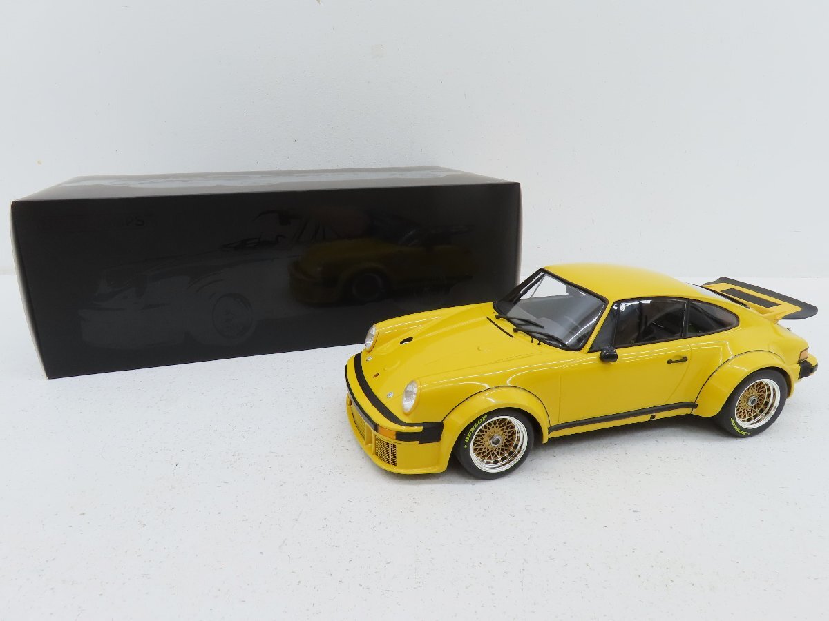 中古品○ミニチャンプス 1/12 ポルシェ 934 1976 イエロー○681A 中古品○ミニチャンプス 1/12 ポルシェ 934 1976 イエロー○681A