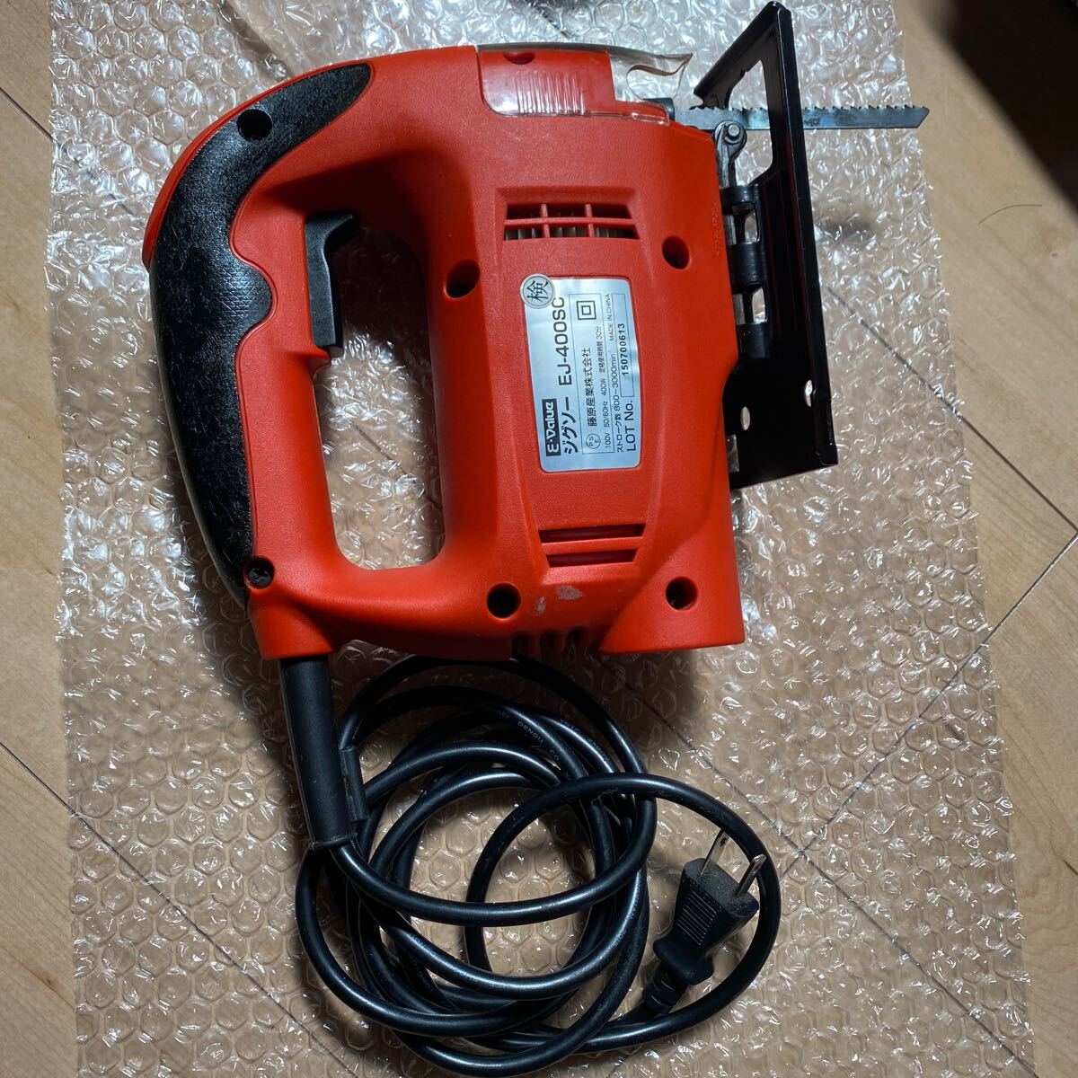 E-Value ジグソー　EJ-400SC 木工用. 電動工具. 中古品_画像1