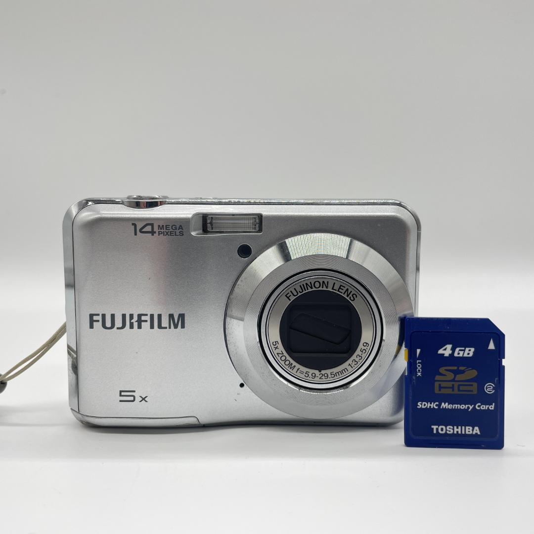 【動作確認済み】FUJI FILM FinePix AX300　コンデジ　デジカメ　デジタルカメラ　シャッター&フラッシュ動作OK_画像1