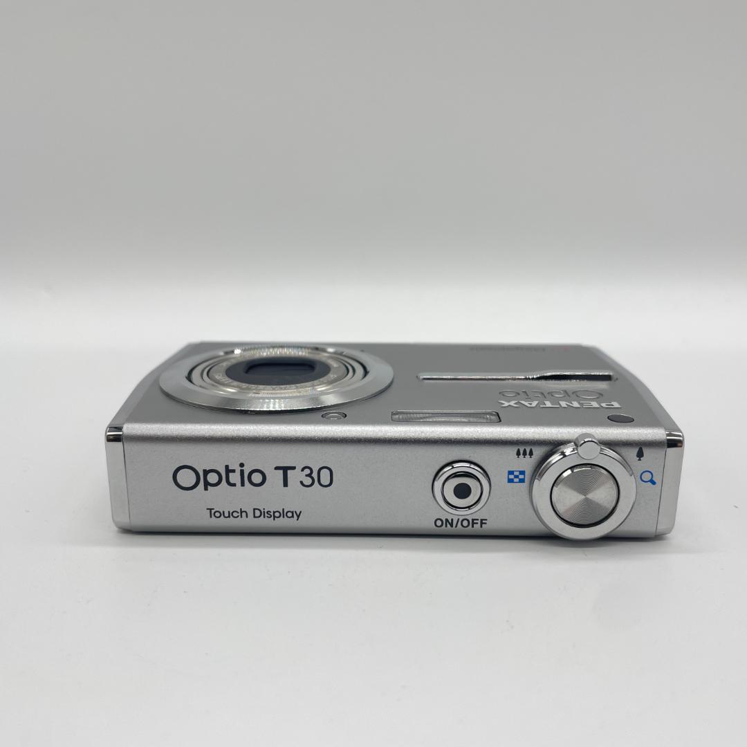  【動作確認済】PENTAX ペンタックス　Optio T OPTIO T30　SILVER　 コンデジ　デジカメ　デジタルカメラ　シャッター&フラッシュ動作OK_画像8