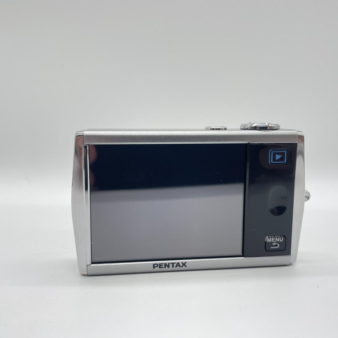  【動作確認済】PENTAX ペンタックス　Optio T OPTIO T30　SILVER　 コンデジ　デジカメ　デジタルカメラ　シャッター&フラッシュ動作OK_画像5