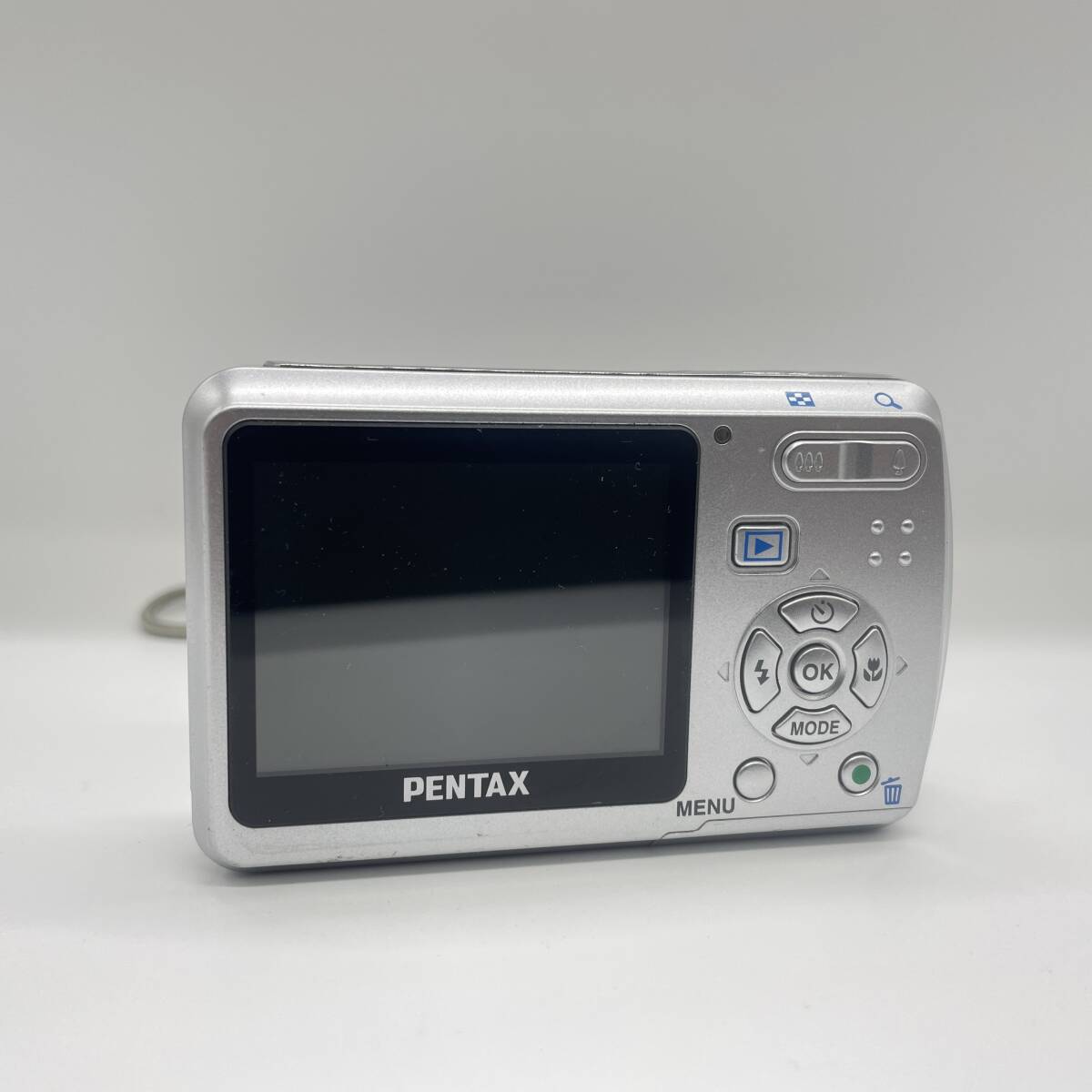 【動作確認済み・箱・備品あり】PENTAX Optio E50  コンデジ デジカメ デジタルカメラ シャッター&フラッシュ動作OKの画像5
