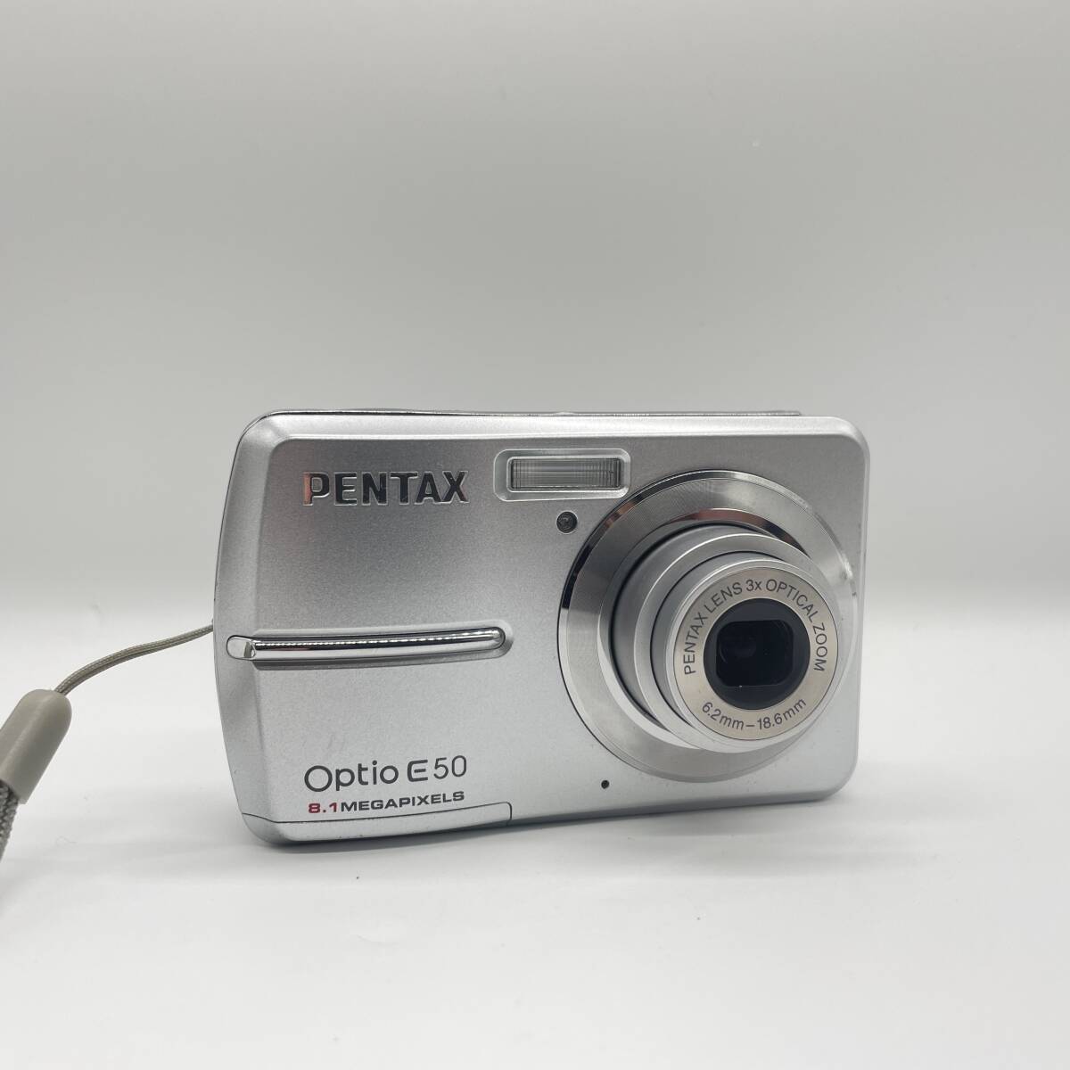 【動作確認済み・箱・備品あり】PENTAX Optio E50  コンデジ デジカメ デジタルカメラ シャッター&フラッシュ動作OKの画像2