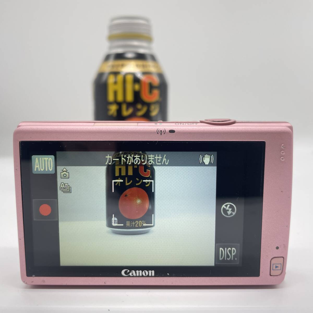 【動作確認済み・液晶状態良好品】Canon IXY 420F PINK 　コンデジ　デジカメ　デジタルカメラ　シャッター&フラッシュ動作OK_画像9