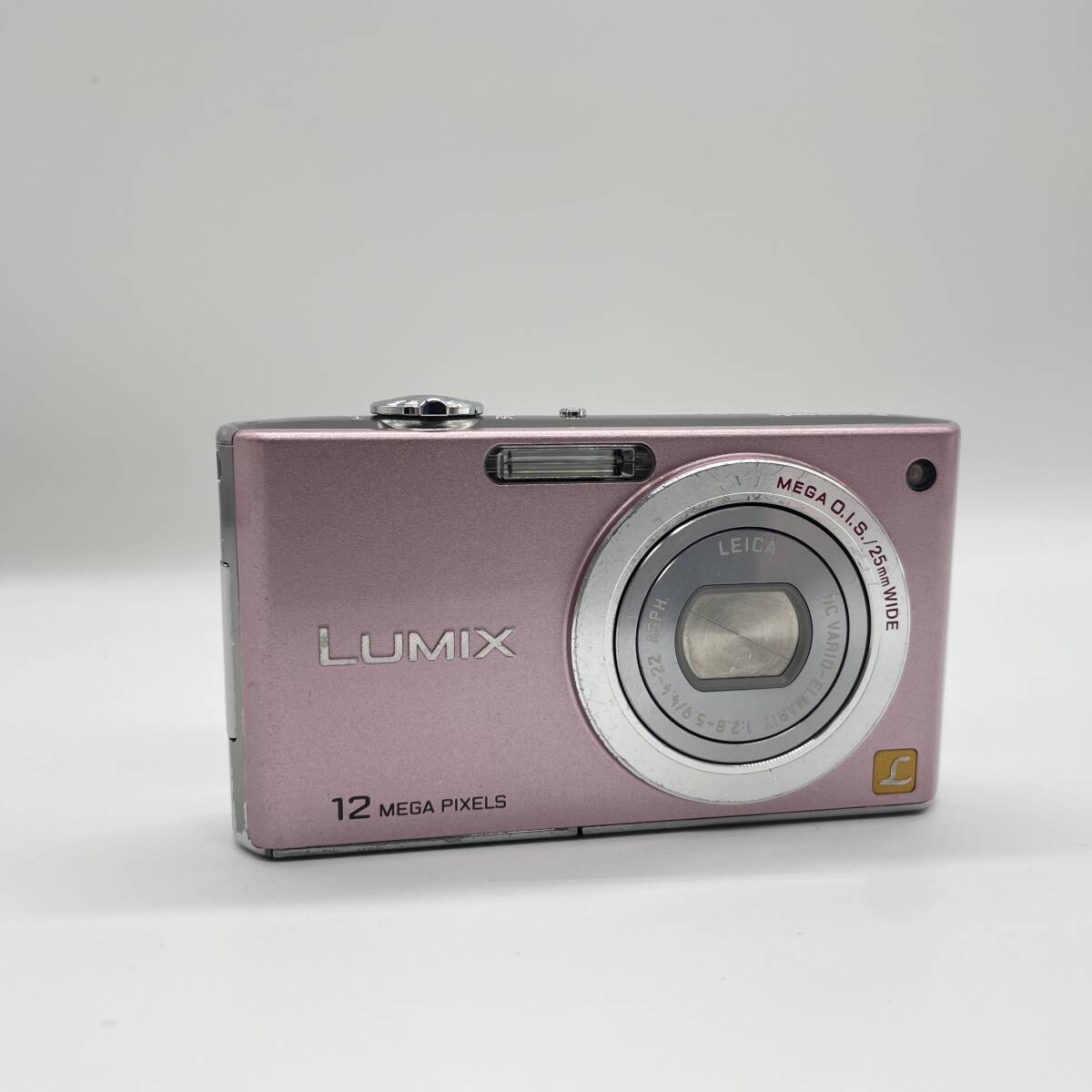 【動作確認済み】Panasonic LUMIX DMC-FX40 PINK 　コンデジ　デジカメ　デジタルカメラ　シャッター&フラッシュ動作OK_画像4