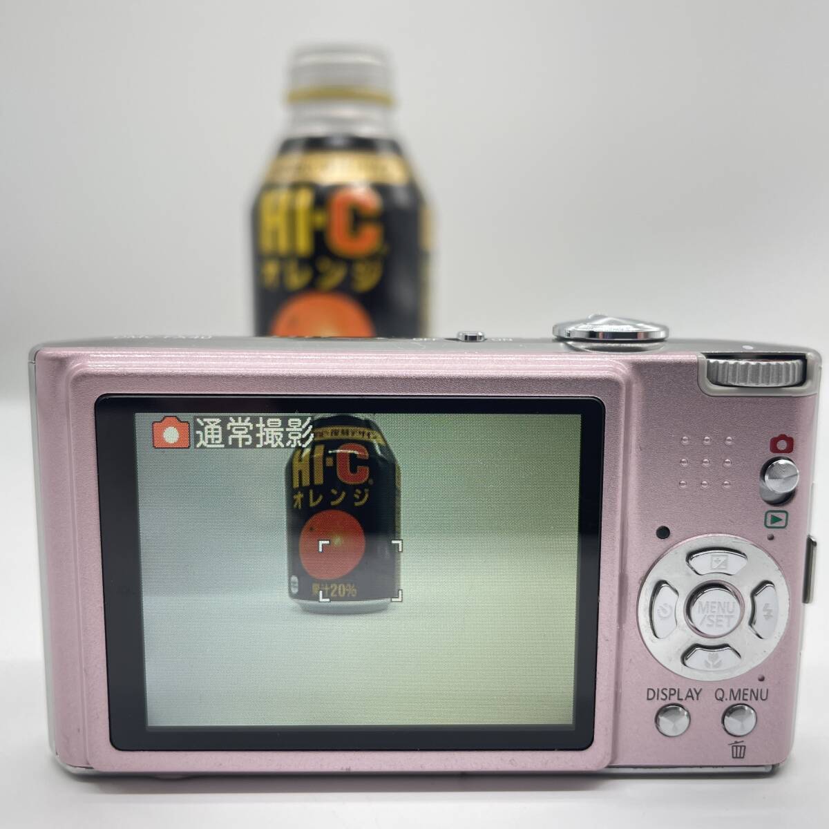 【動作確認済み】Panasonic LUMIX DMC-FX40 PINK 　コンデジ　デジカメ　デジタルカメラ　シャッター&フラッシュ動作OK_画像3