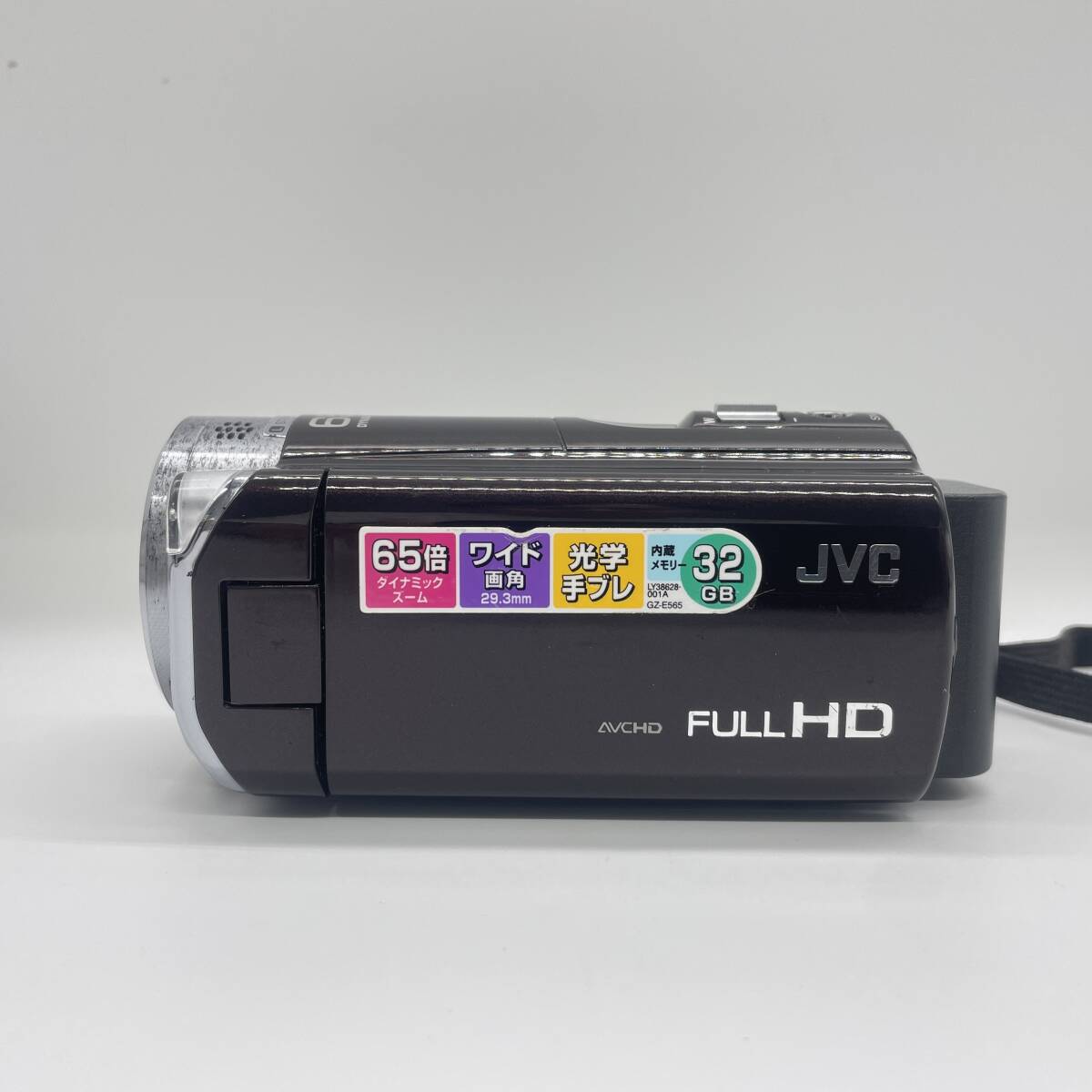 【動作確認済み・備品あり・箱有】JVC GZ-E565-T 　 デジタルビデオカメラ　ハンディビデオカメラ　カメラ　JVC ビクター_画像4