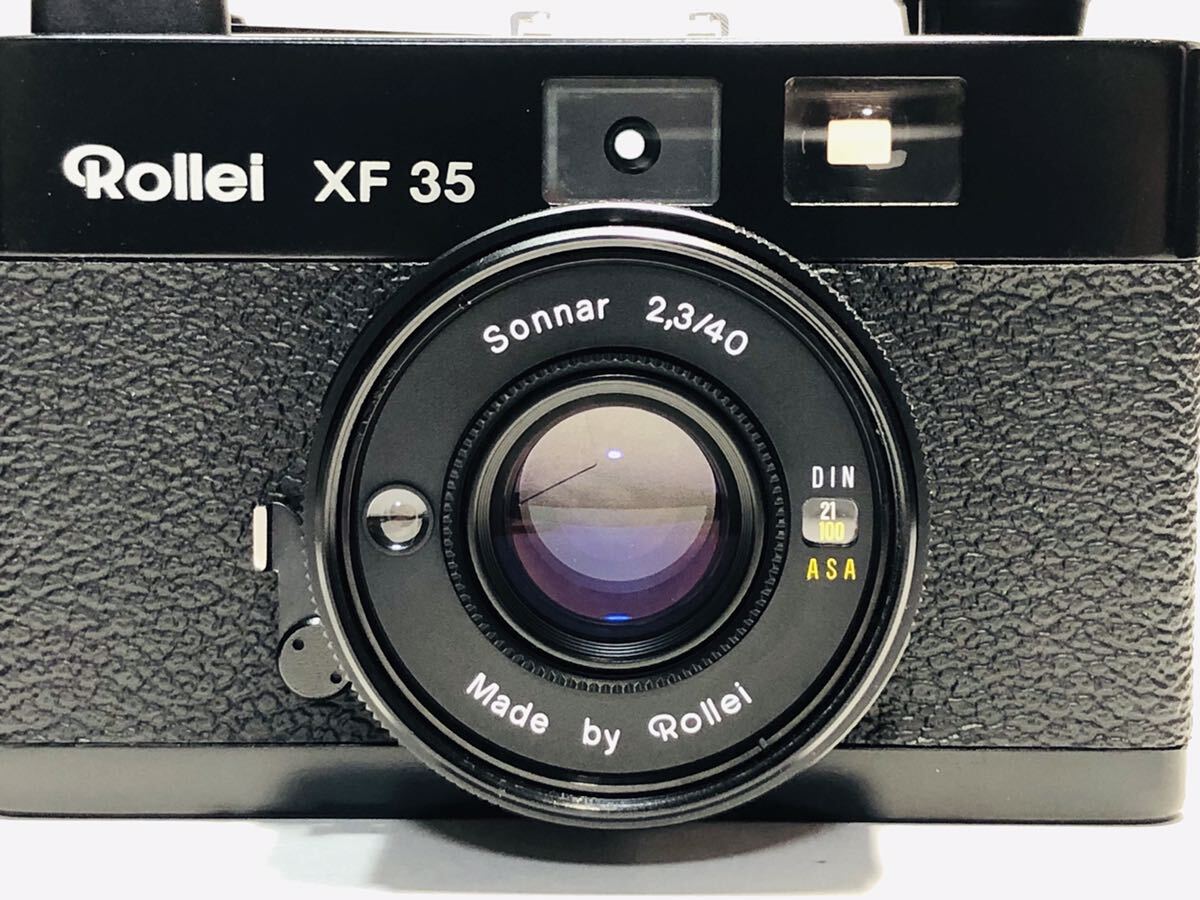 ローライ Rollei XF 35 40mm F2.3 コンパクトフィルムカメラ XF35 美品の画像10