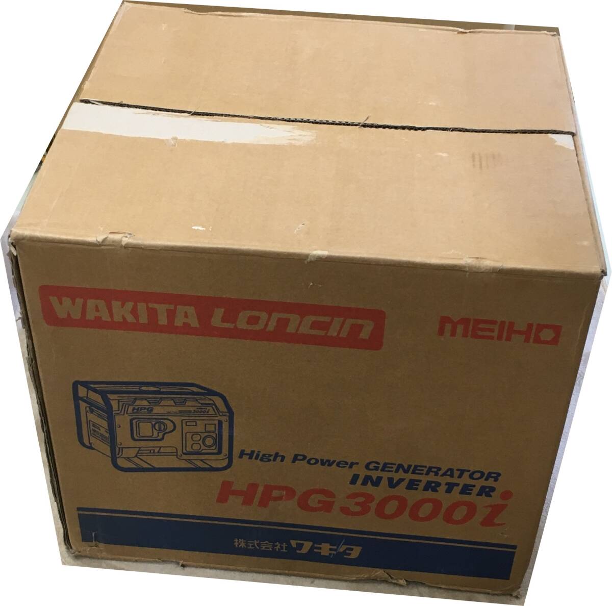 現状品 ワキタ MEIHO インバーター発電機 HPG3000iの画像1