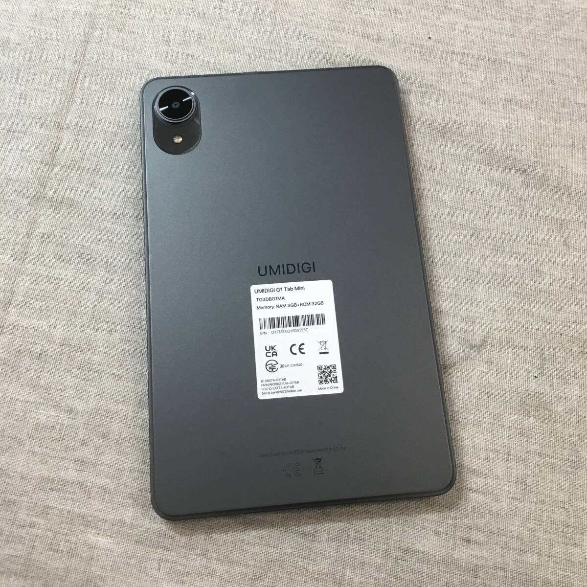 現状品 UMIDIGI G1 Tab MINI 3GB RAM+32GB ROM Android 14 タブレット_画像8