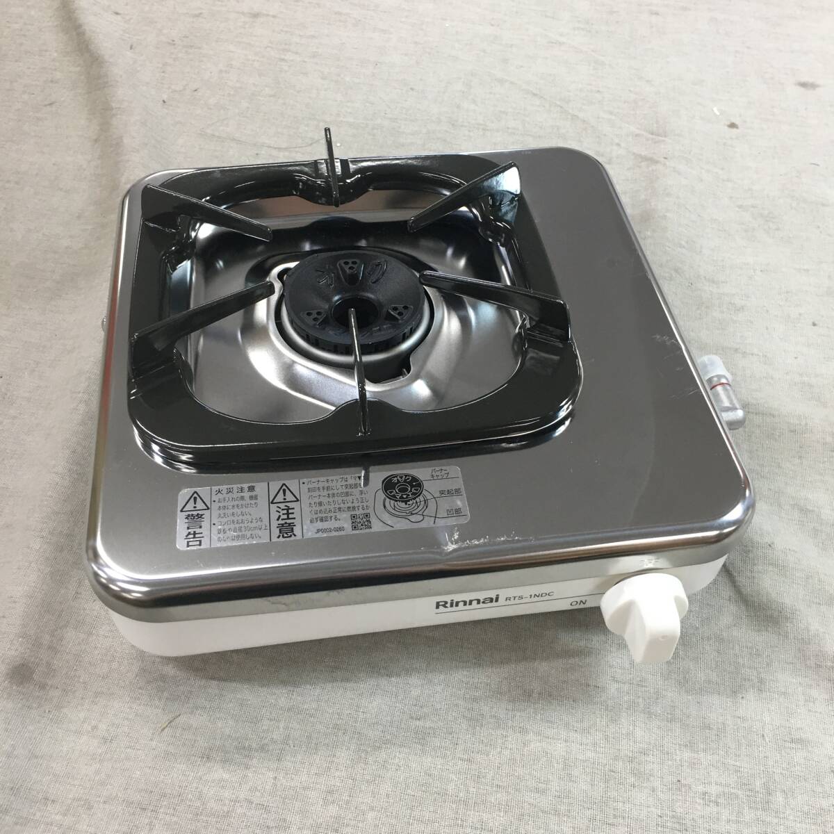  present condition goods Rinnai gas-stove one . portable cooking stove RTS-1NDC(13A) city gas 12A/13A for 