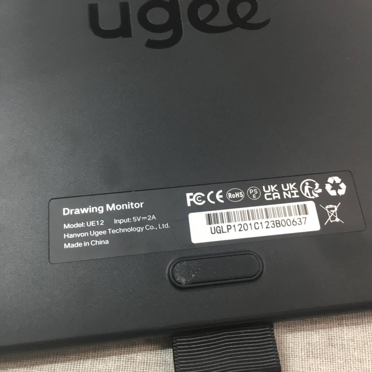 現状品 UGEE 液タブ UE12 液晶ペンタブレット 11.6インチ_画像8