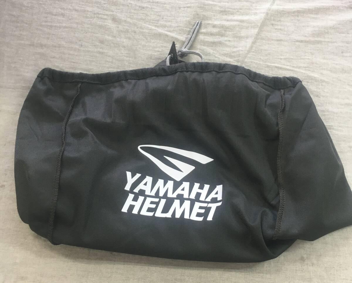 未使用 ヤマハ(Yamaha)バイクヘルメット フルフェイス YF-9 ZENITH サンバイザーモデル メタルブラック Lサイズ(58-59cm) 90791-1782L_画像10