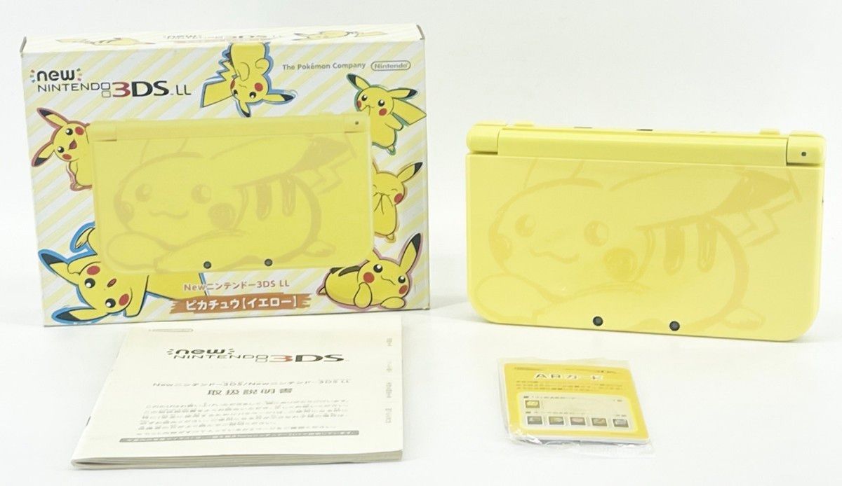 中古】Newニンテンドー3DS LL ピカチュウ イエロー 中古】Newニンテンドー3DS LL ピカチュウ イエロー