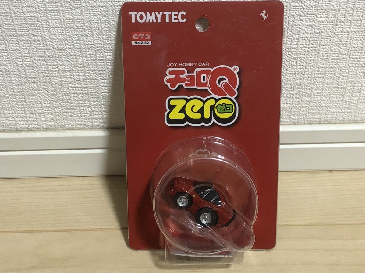  нераспечатанный Choro Q zero Zero Ferrari GTO красный 