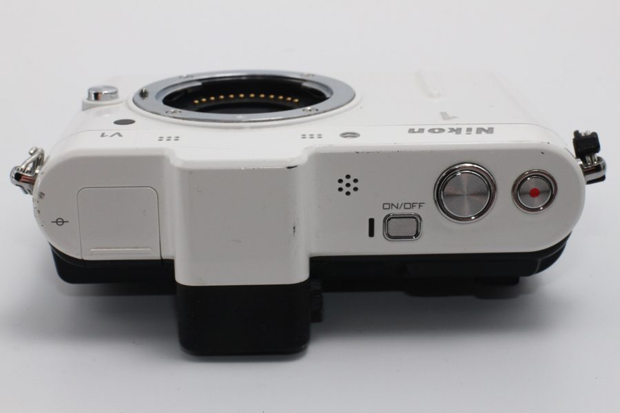 4650- ニコン Nikon 1 ミラーレス一眼 V1 ボディ ホワイト 並品_画像4