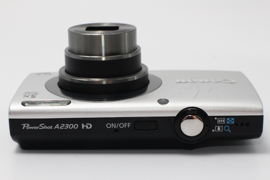 4668- キャノン Canon PowerShot A2300 シルバー 光学5倍ズーム 約1600万画素 良品_画像4